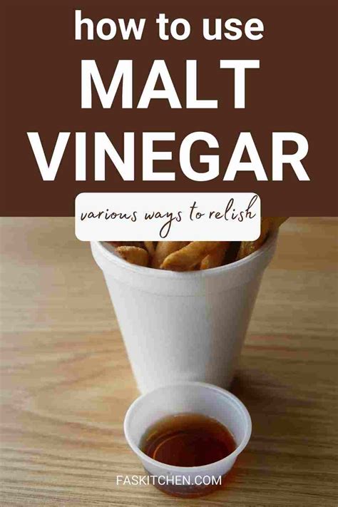 uses for malt vinegar